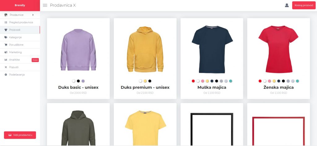 proizvodi u brendly ponudi