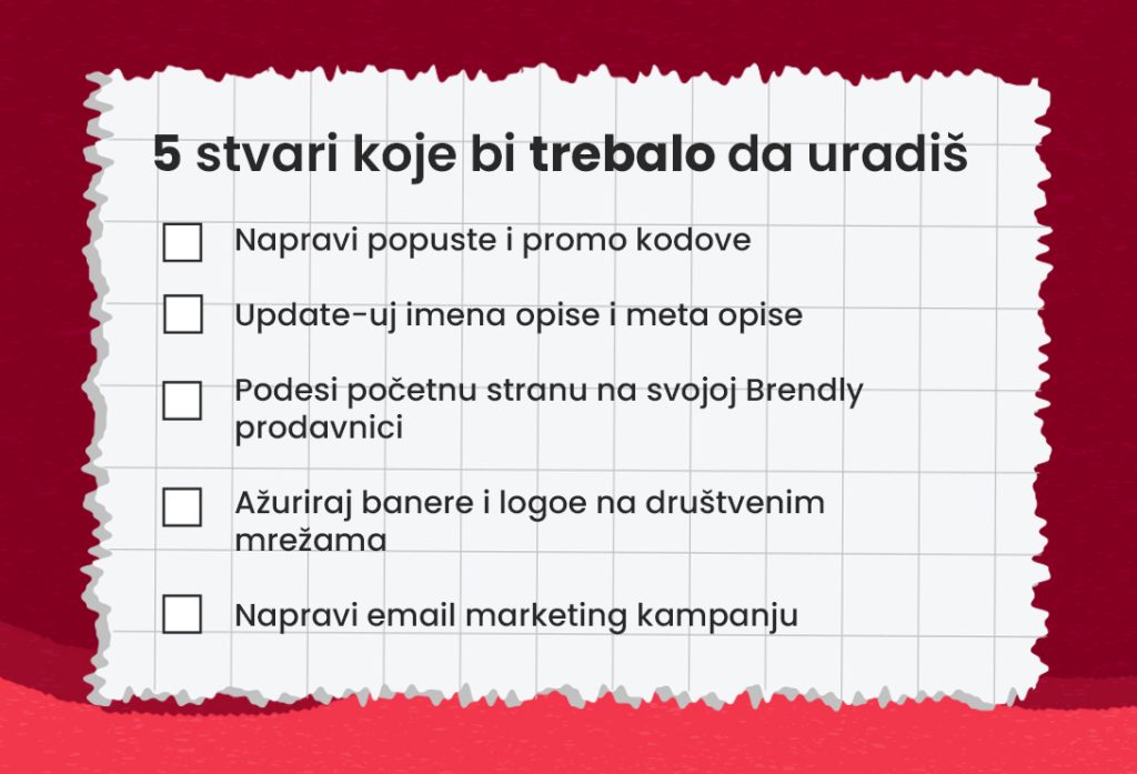 t stvari koje bi trebalo uraditi za uspesne praznike