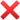 ❌